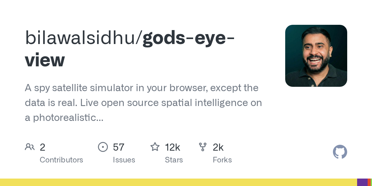 bilawalsidhu/gods-eye-view GitHub 项目预览图