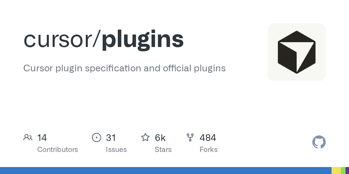 cursor/plugins GitHub 项目预览图